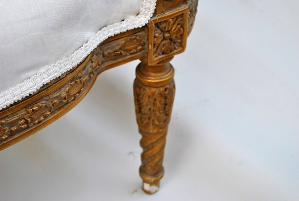 Marquise En Bois Doré, Style Louis XVI, XXème Siècle