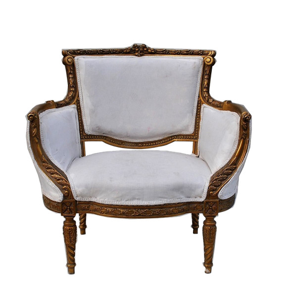 Marquise En Bois Doré, Style Louis XVI, XXème Siècle