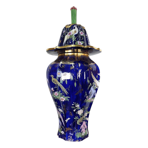 *Offre spéciale*Mason's Patent Ironstone China, Grand vase en "pierre de fer", début XIXème siècle