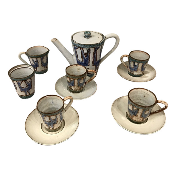 Stoneware coffee service circa 1970