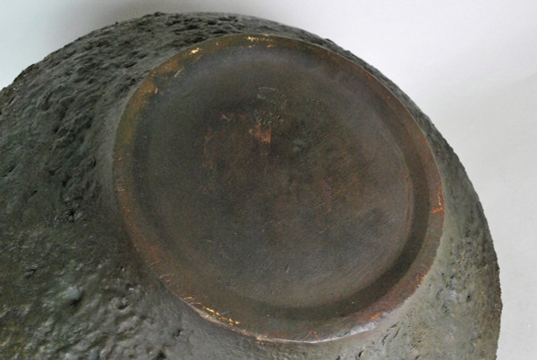 Goldscheider, Grande Vaso in Terracotta con Carattere Orientale seduto, XIX Secolo