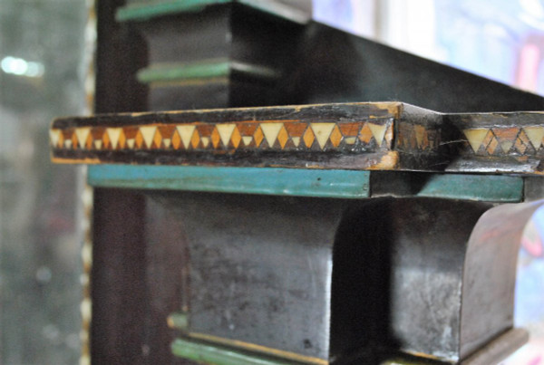 *Offre spéciale**Console + Miroir Egyptomanie,  Madrasa Craft School, Début XXème