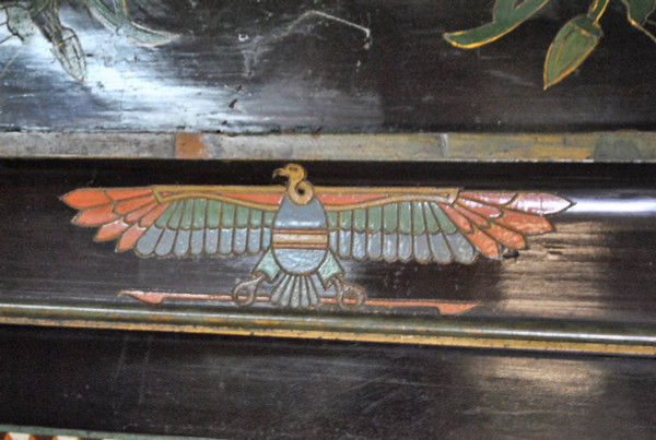 *Offre spéciale**Console + Miroir Egyptomanie,  Madrasa Craft School, Début XXème