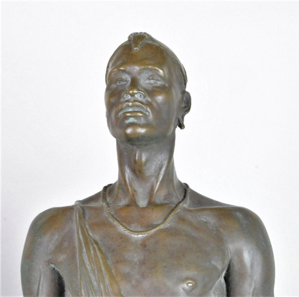 *Offre spéciale*Coppia di Grandi Bronzi di Massai, XX Secolo