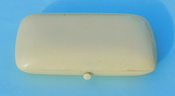 Piccola scatola per kit da cucito Napoleone III Vermeil