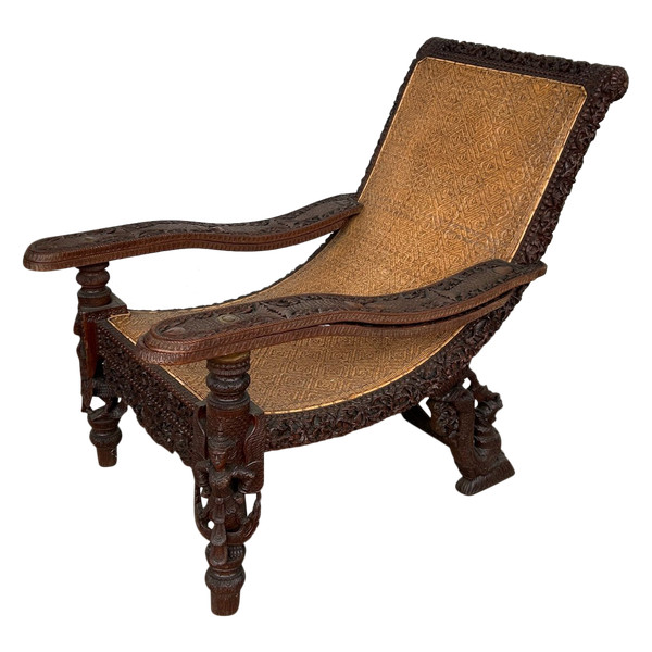 Fauteuil Colonial Dit De Planteur Indochine Fin XIXéme