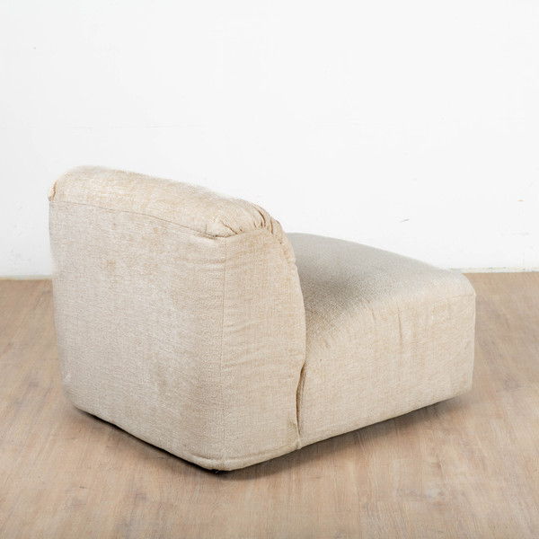 5 fauteuils modulable série "Deca" par Tito Agnoli pour Arflex, 1960