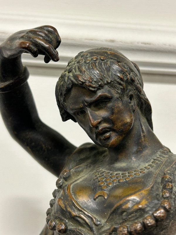 Édouard Letourneau (1851-1907) Giuditta - Scultura in bronzo orientalista