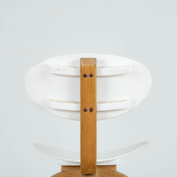Bow Wood Chairs No. 3, Wilhelm Von Bode, Steiner Edition, Circa 1950