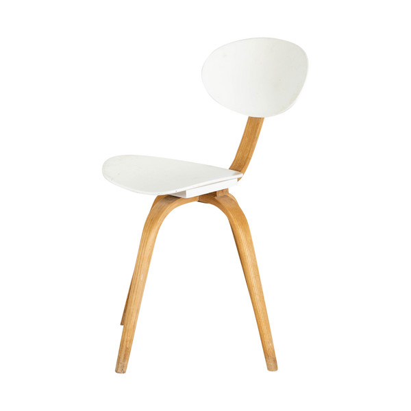 Bow Wood Chairs No. 3, Wilhelm Von Bode, Steiner Edition, Circa 1950