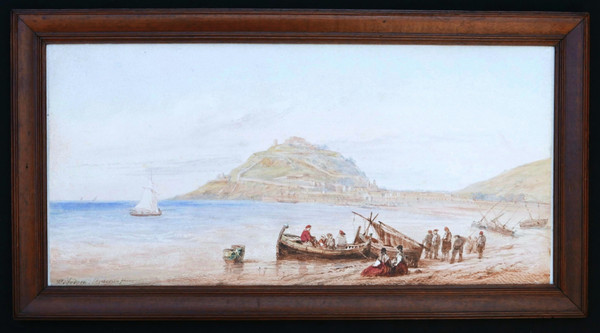 Jean Christophe Frédéric-François D'ANDIRAN, Vue animée de San Sebastián (Donostia)
