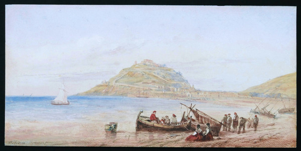Jean Christophe Frédéric-François D'ANDIRAN, Vue animée de San Sebastián (Donostia)