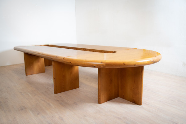 Conference table by Rainer Daumiller for hirtshals savværk møbler, 1980