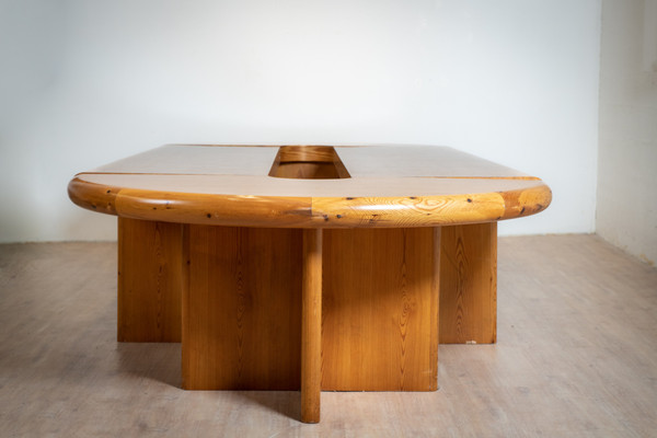 Conference table by Rainer Daumiller for hirtshals savværk møbler, 1980