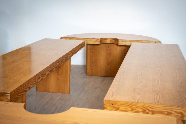 Conference table by Rainer Daumiller for hirtshals savværk møbler, 1980