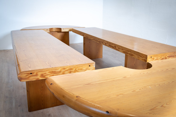 Conference table by Rainer Daumiller for hirtshals savværk møbler, 1980