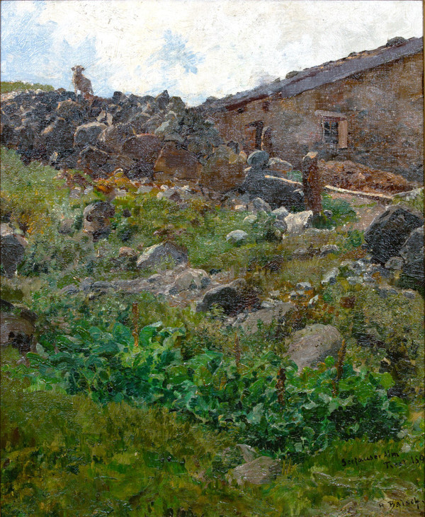 Hütte in Tirol. Hermann Baisch