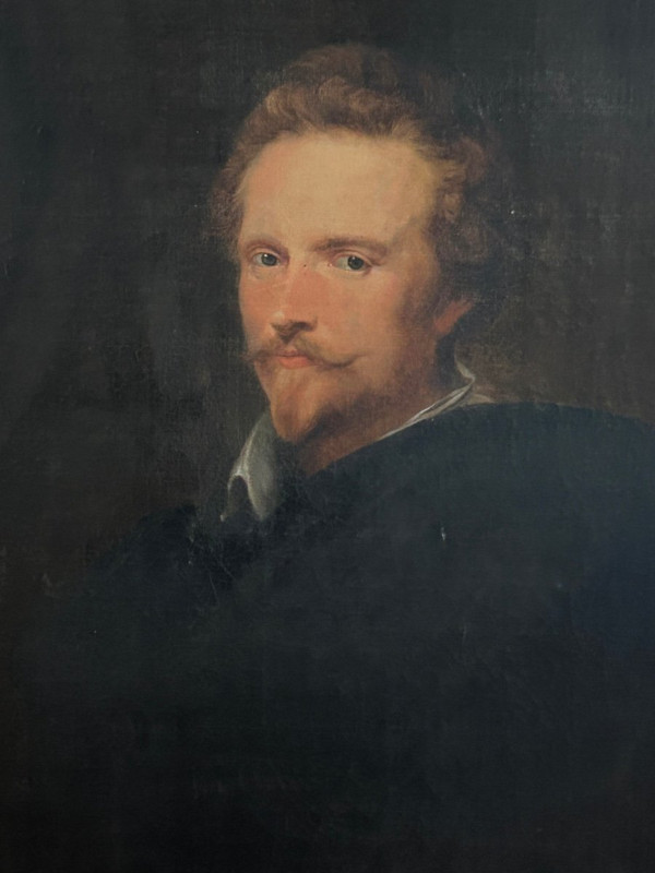 Anthony Van Dyck After - Porträt von Johannes Baptista Franck um 1621 - Anfang des 19. Jahrhunderts