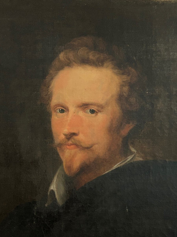Anthony Van Dyck After - Porträt von Johannes Baptista Franck um 1621 - Anfang des 19. Jahrhunderts