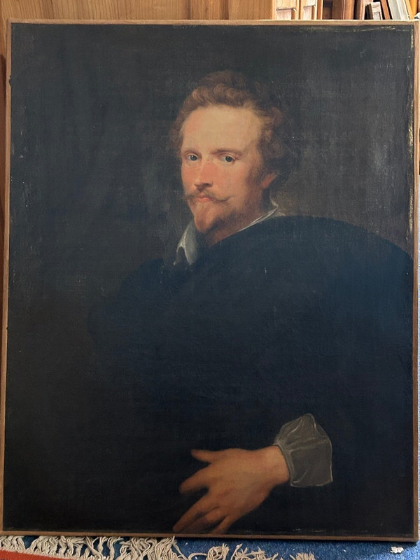 Anthony Van Dyck After - Porträt von Johannes Baptista Franck um 1621 - Anfang des 19. Jahrhunderts