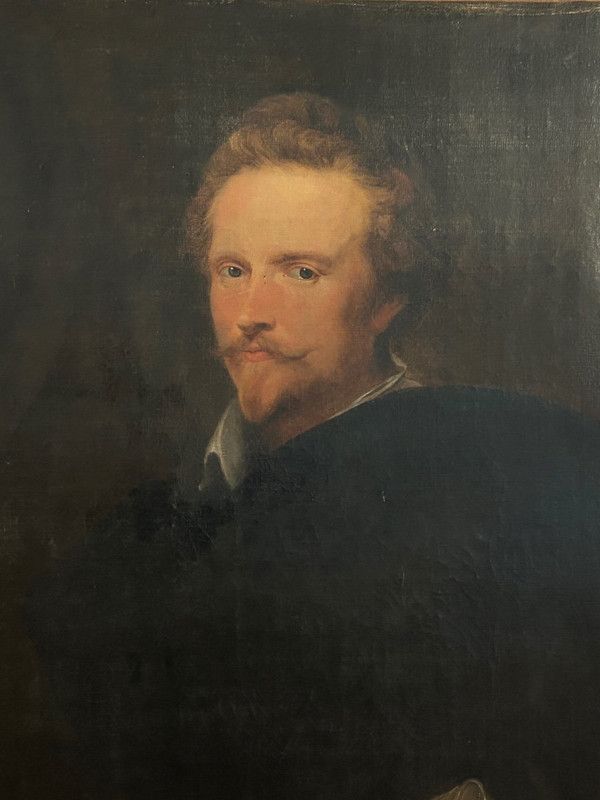 Anthony Van Dyck After - Porträt von Johannes Baptista Franck um 1621 - Anfang des 19. Jahrhunderts