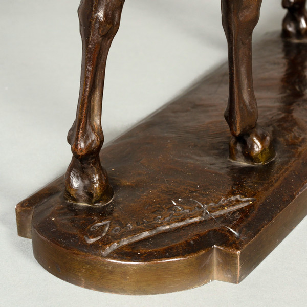 Cavalla - cavallo da caccia di Josuë Dupon 1864-1935