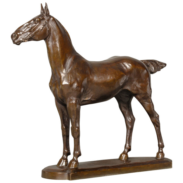 Cavalla - cavallo da caccia di Josuë Dupon 1864-1935