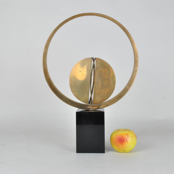 Carmello Cappello, Bronze Sculpture On Base, 20th Century