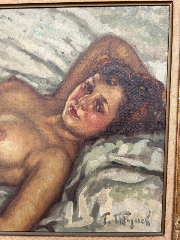Fernand Majorel (1898-1965) Junge nackte Frau
