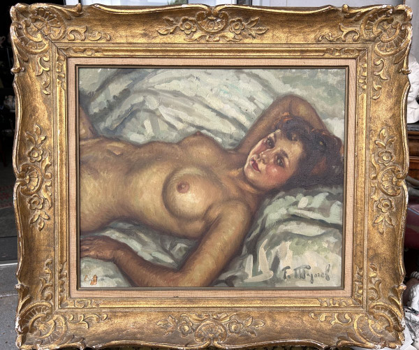 Fernand Majorel (1898-1965) Junge nackte Frau