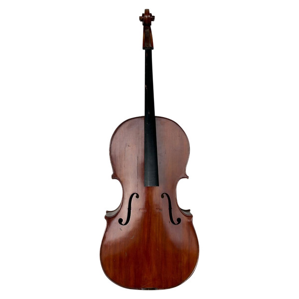 Ancien Violoncelle Compagnon - Violon - H 113 Cm