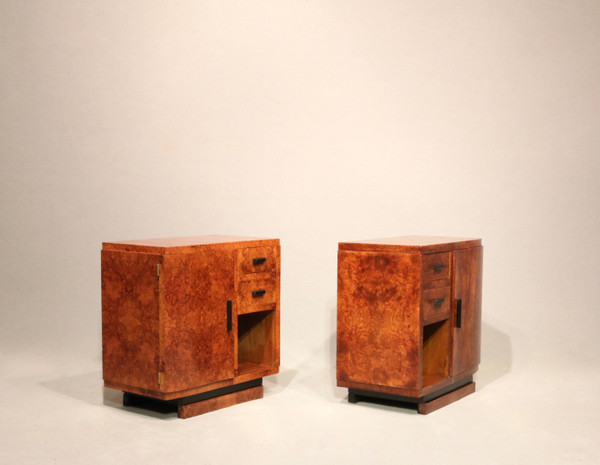 Paire de chevets Art déco