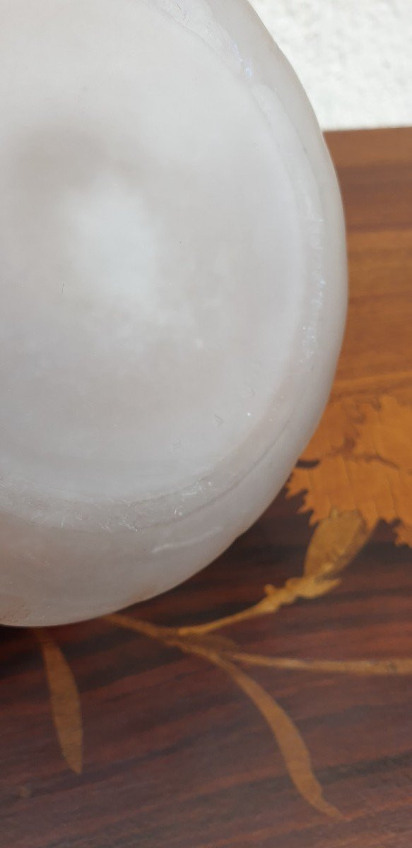 R Lalique, Vase Mimosa, Art Nouveau, XXème Siècle