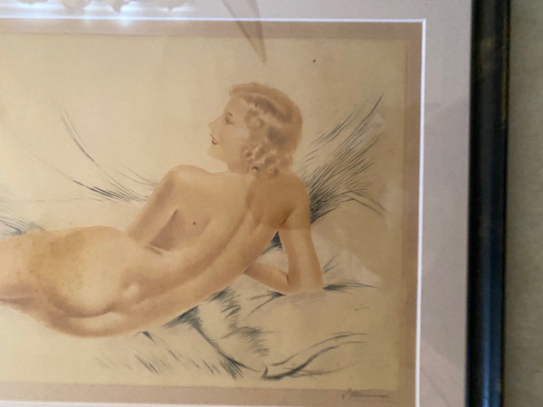 Nue par Simone Meunier vers 1925