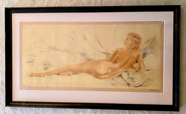 Nue par Simone Meunier vers 1925