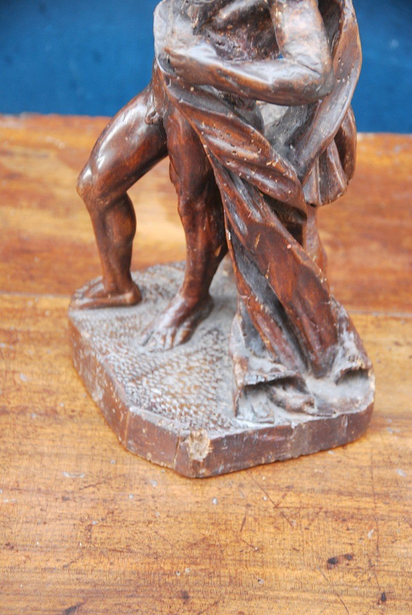 Ercole, Statua In Legno, Opera Del XVIII Secolo