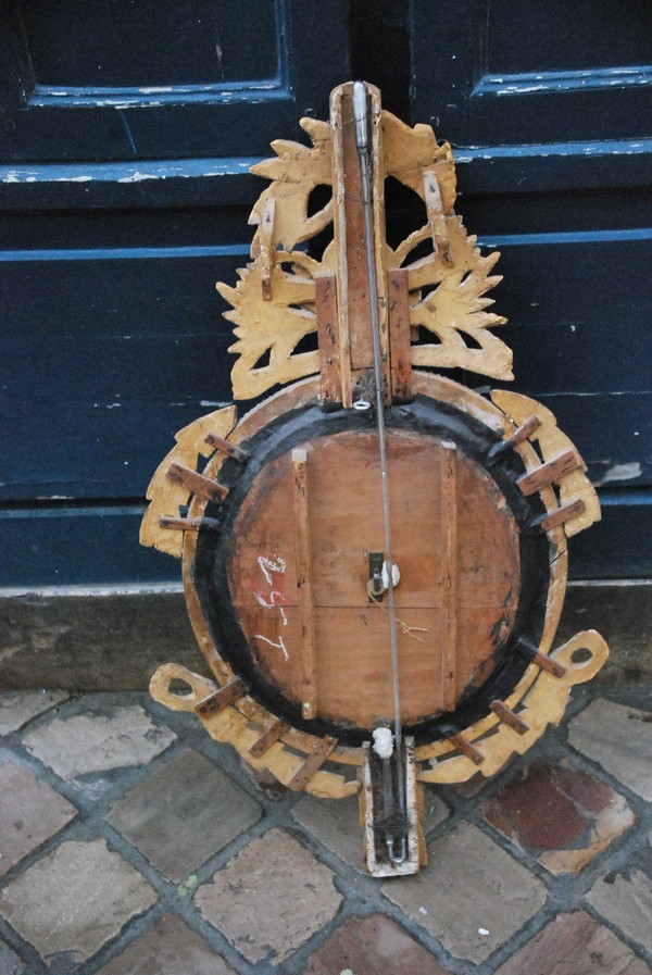 Gilded Wood Barometer Louis XVI period