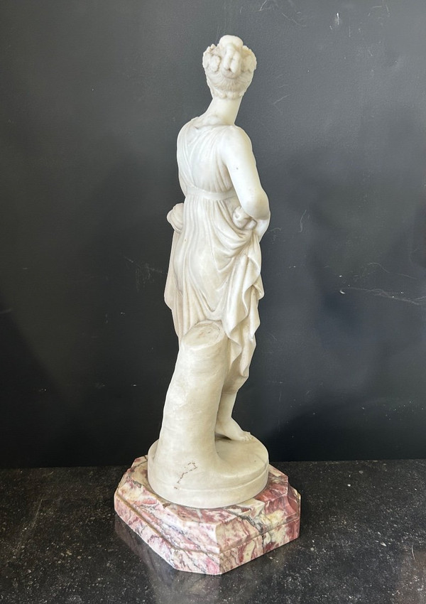 Antonio Canova (1757- 1822) Dopo - La ballerina - Italia - scultura in alabastro XIX secolo