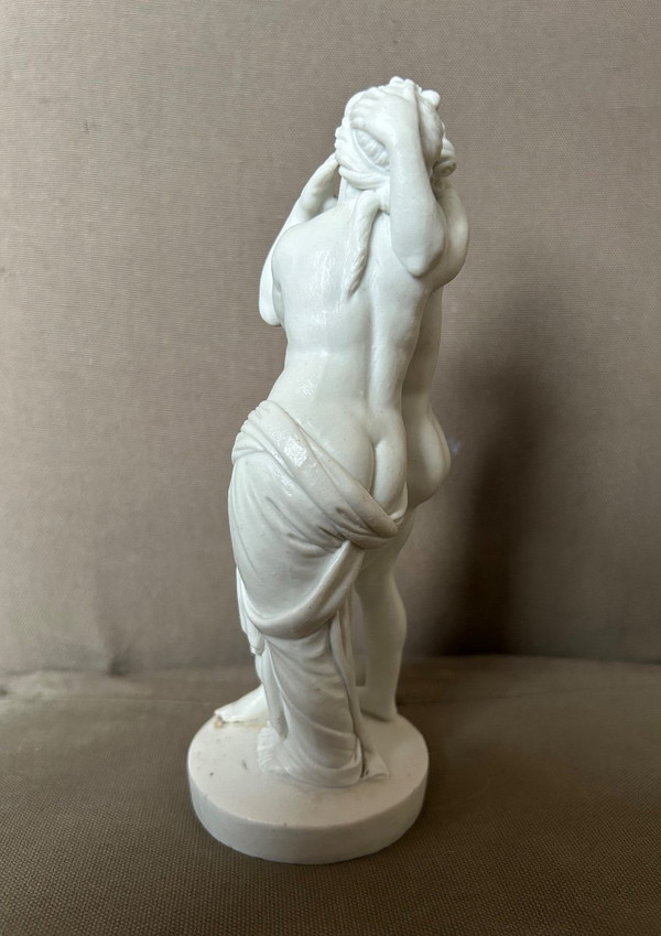 Amour Et Psyché - Sculpture En Biscuit De Porcelaine D’époque XVIIIème Siècle
