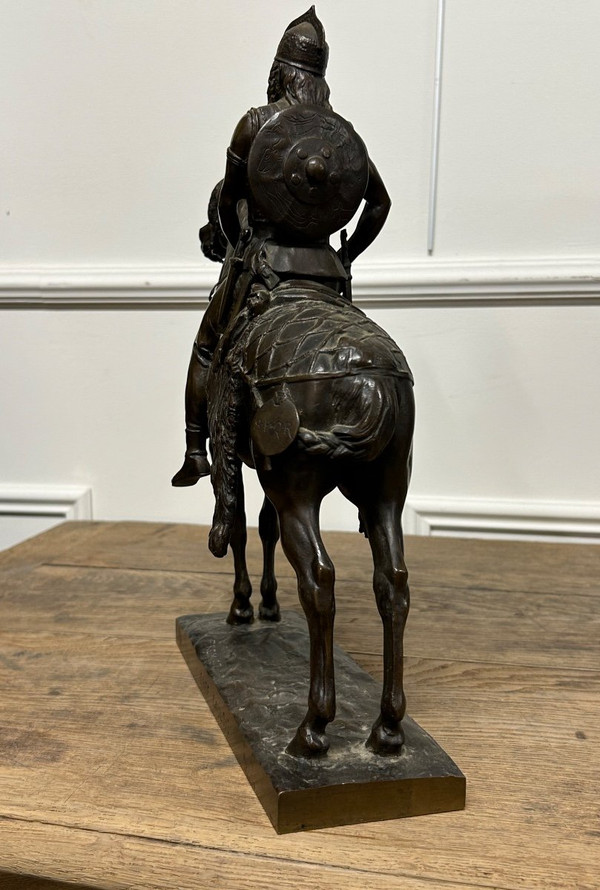 Emmanuel Frémiet (1824-1910) The Gaulish Chef Bronze 19th Century - Fremiet