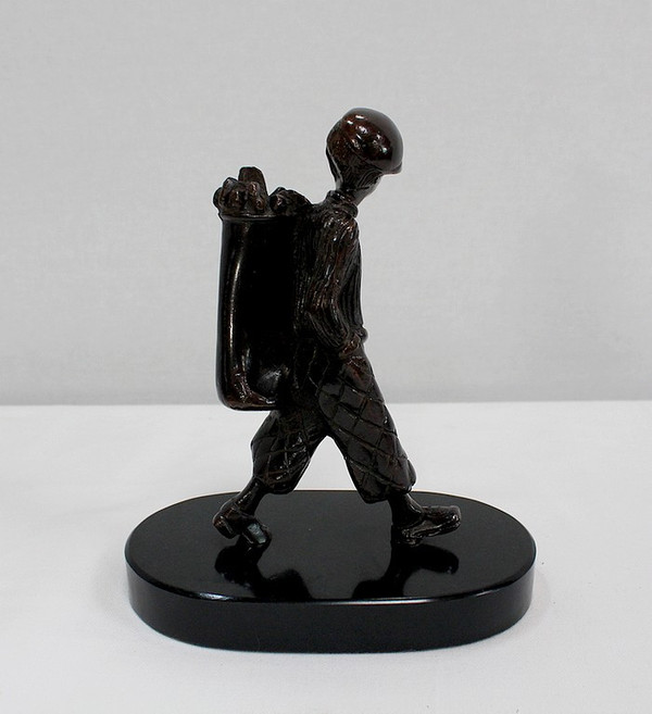 Bronze « Jeune Caddie de Golf » – Fin XIXe