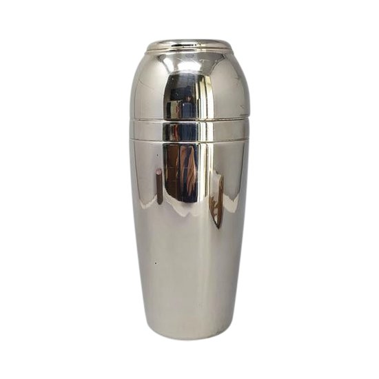 Shaker MEPRA Space Age degli anni '60 in acciaio inox. Fatto in Italia