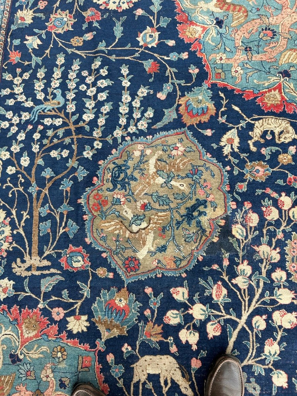 Grande tappeto di Tabriz - Persia nordoccidentale Fine XIX o inizio XX secolo 446 x 337 cm