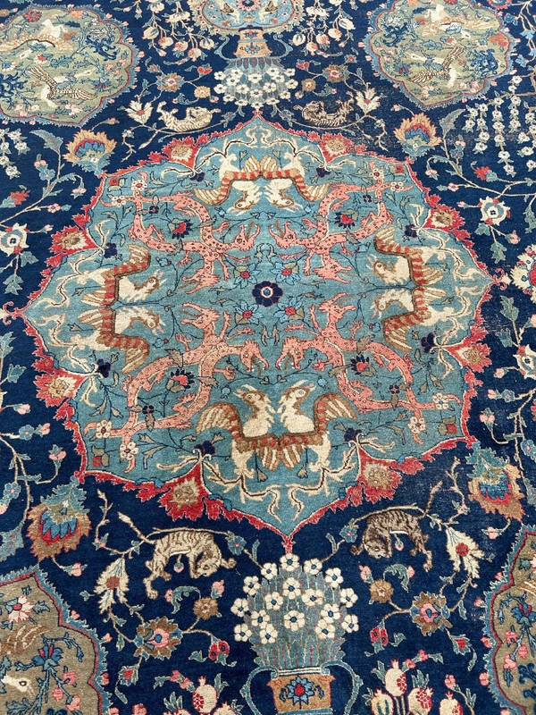 Grande tappeto di Tabriz - Persia nordoccidentale Fine XIX o inizio XX secolo 446 x 337 cm