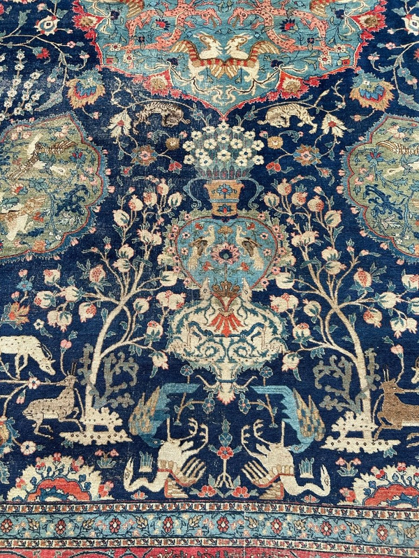 Grande tappeto di Tabriz - Persia nordoccidentale Fine XIX o inizio XX secolo 446 x 337 cm
