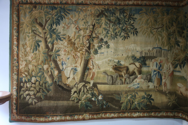 Grande Arazzo Aubusson, “L'indovino”, XVIII secolo