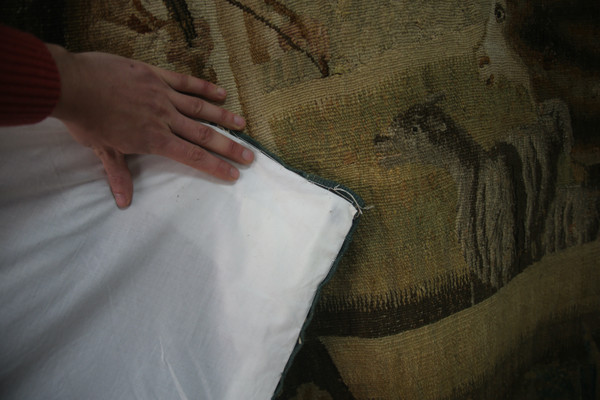 Grande Arazzo Aubusson, “L'indovino”, XVIII secolo