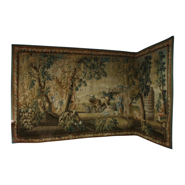 Grande Arazzo Aubusson, “L'indovino”, XVIII secolo
