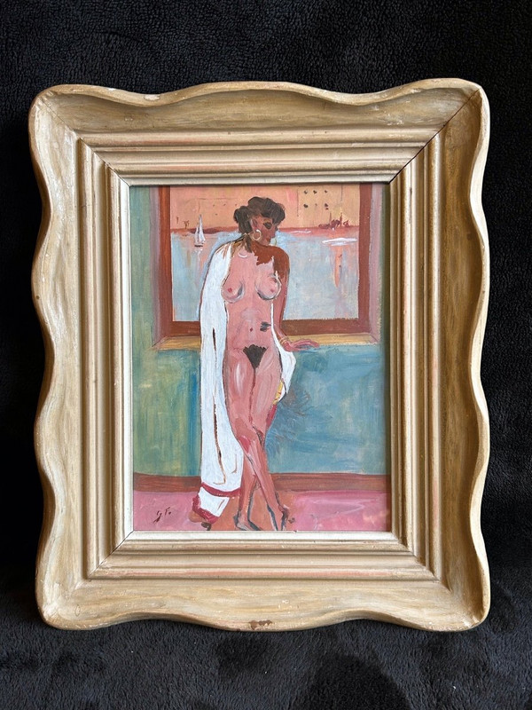Nackte Frau - Gouache Auf Papier Um 1920 - 30
