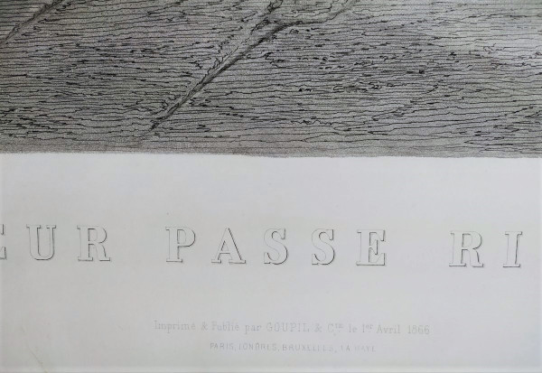 Gravure Scene de Genre d'Après Compte-Calix  Bonheur Passe Richesse